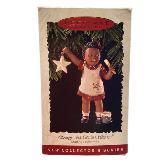 Hallmark 1996 “Christy-All Gods Children” Ornament - Picture 6 of 11